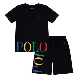Ralph Lauren Childrens/Kids Polo Loungewear Set / Black